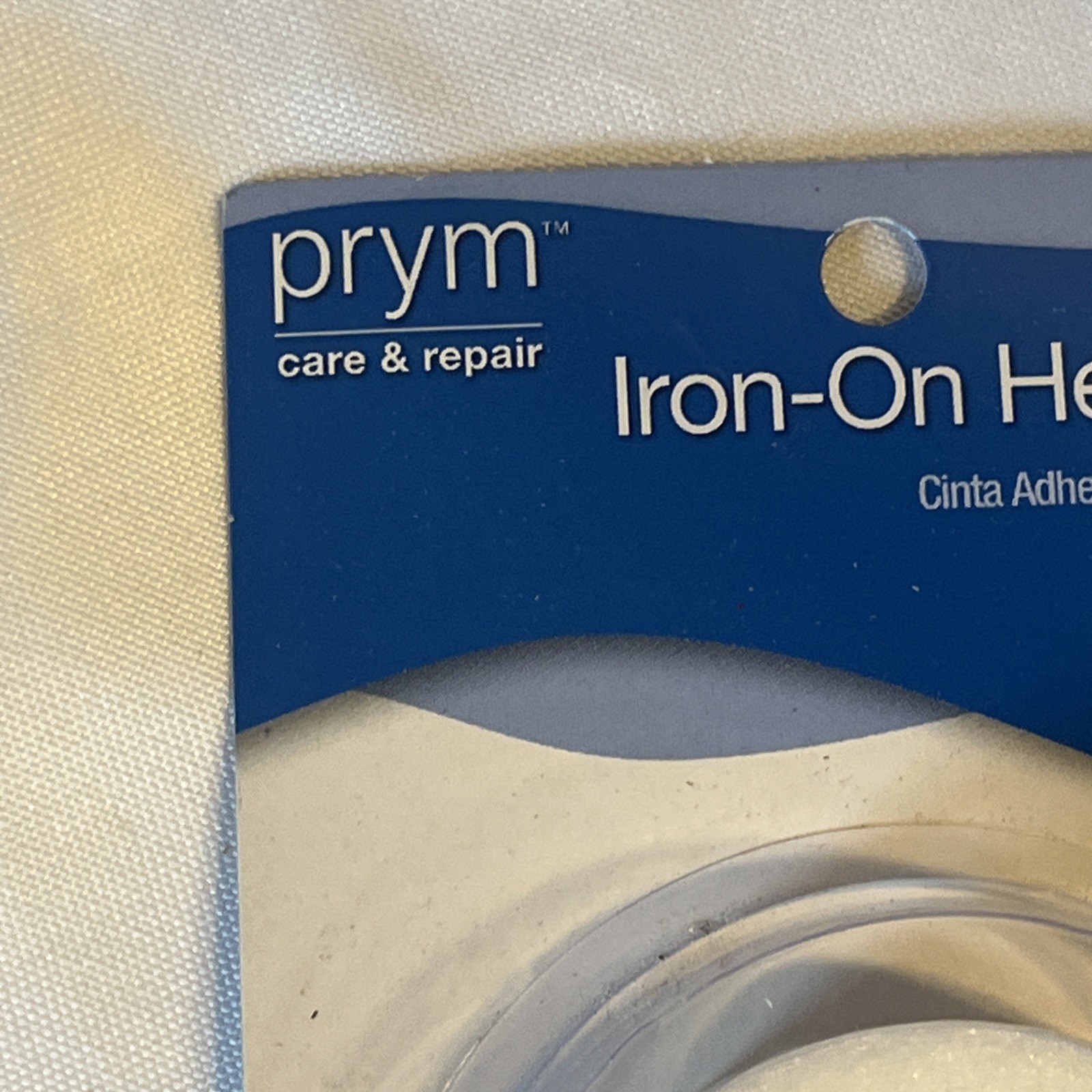 Prym Consumer USA Iron 15 YD Hem Tape White Iron On 5/8’’ NO Sew Repair
