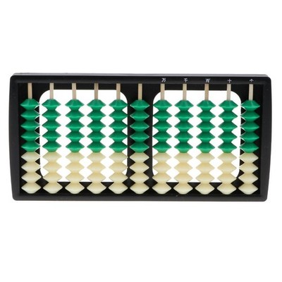 11 Ziffern Grün Abakus Zählen Perlen Mathe Lernen Pädagogisches Spielzeug Geschenk