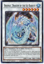 Brionac, Dragon of the Ice Barrier SDFC-EN043 Yugioh TCG Super Rare NM