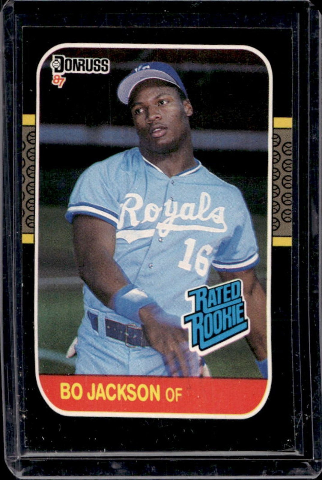1987 Donruss Bo Jackson Rookie RC #35 Royals
