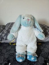 Rare Build A Bear Pastel Pawlette Mint With Bunny Costume & Star Slippers - NEW