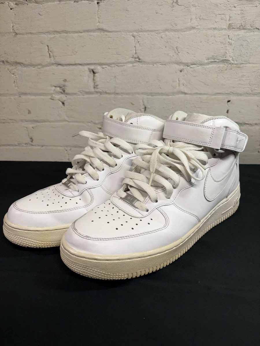 Nike Air Force 1 Mid White for Sale | Authenticity Guaranteed | eBay