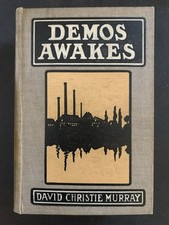 Demos Awakes By Christie-Murray, David 1908 1st Ed Utopian Themes Supernatural