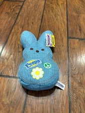New Easter Peeps Plush/stuffed Light Denim Bunny Toy