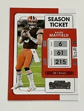 2021 Panini Contenders Football #22 - Baker Mayfield - Cleveland Browns