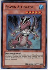 1st Ed Ultra Rare Spawn Alligator LC02-EN009 Legendary Collection 2