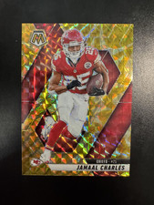 2025 Panini Mosaic Jamaal Charles Yellow Reactive- Chiefs