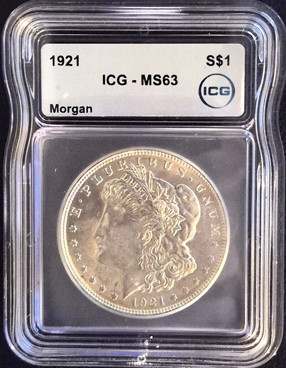 MS 63 Graded 1921 Year Morgan US Dollars (1878-1921) for sale | eBay