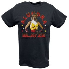Alundra Blayze Believe Pose Black T-shirt