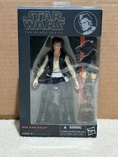 2013 Star Wars The Black Series  08 Han Solo 6    Figure Orange Line NEW MISB