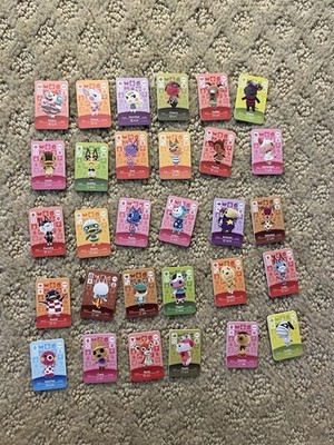 30 Piece Animal Crossing Amibo Cards Nintendo Official
