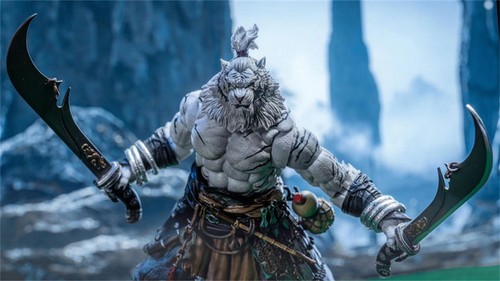 Furay Planet MU-FP003W White Tiger 1/12th Collectibles Action Figure New Stock - Picture 10 of 13