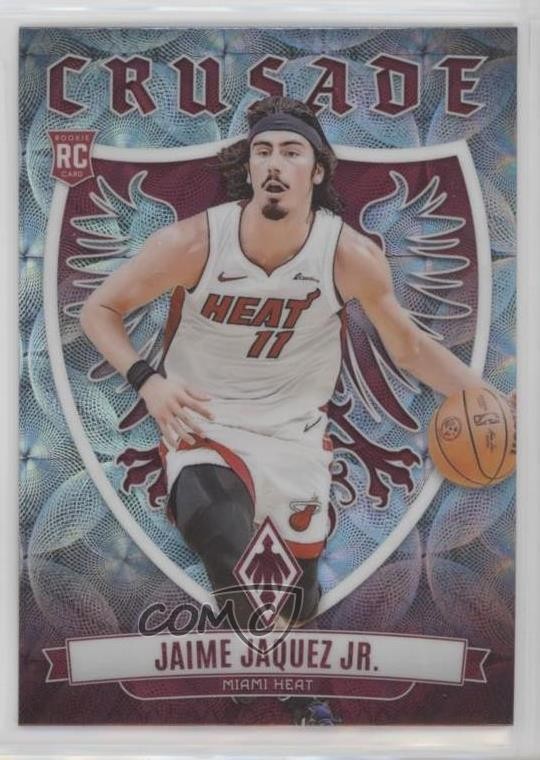 2023-24 Panini Phoenix Crusade International Jaime Jaquez Jr #16 Rookie RC 10ek