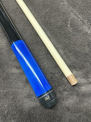 J&J Blue Stained Wrapless Dedicated Break Cue Stick | eBay