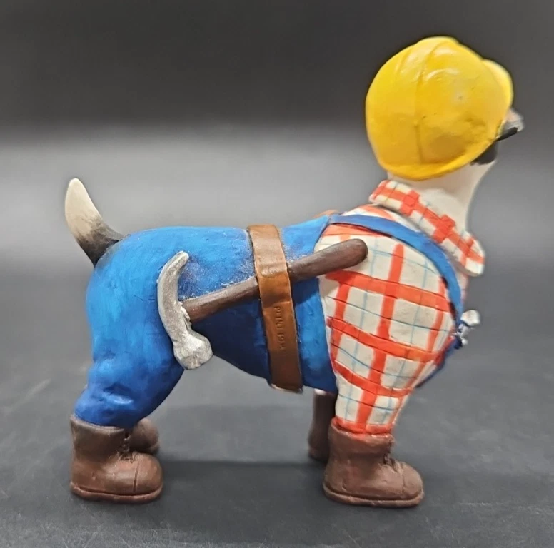 Enesco Dapper Dogs A7346 Jack Russell Terrier dog figurine - Image 3 of 4