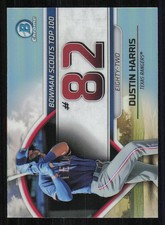 2023 Bowman Chrome Scouts Top 100 #BTP82 Dustin Harris