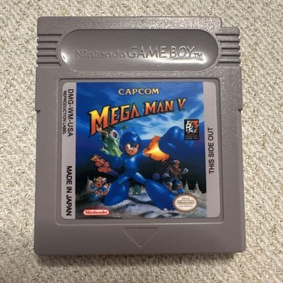 Capcom Mega Man V Authentic Tested for Nintendo Game Boy