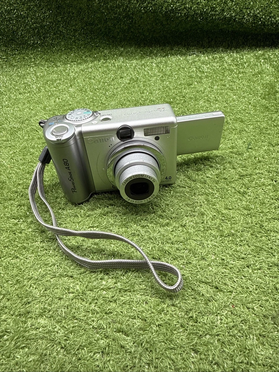 Canon PowerShot A80 PowerShot Digital Cameras 3-4.9 MP Maximum
