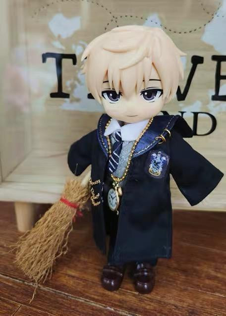 Harry Potter Wizard Outfit Costume for OB11 Doll BJD