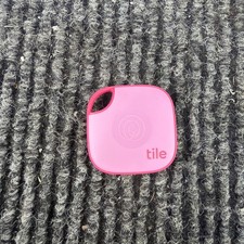 Tile Mate Bluetooth Tracker Pink Punch Keys Finder Item Locator iOS Android