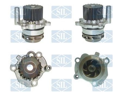 Saleri SIL PA1444 Water Pump, Engine Cooling for Audi, Chrysler, Dodge, Ford, Jeep, M
