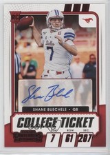 2021 Contenders Draft Picks College Game Ticket Red Shane Buechele Auto 14kb