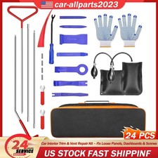 New 24pcsset Emergency Car Window Door Open Key Lost Lock Out Unlock Tool Kit New 24pcsset Emergency Car Window Door Open Key Lost Lock Out Unlock Tool Kit