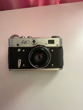 Vintage FED-3 Soviet Rangefinder Camera with Industar-61 53mm f/2.8 Lens USSR