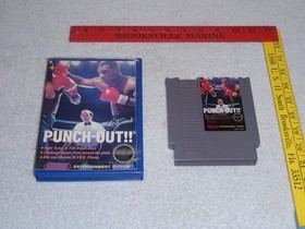 Mike Tyson's Punch-Out!! NES CIB Completo en Caja Muy Raro Caja Azul Limitada G-94