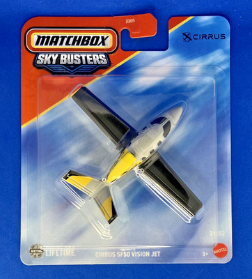 Matchbox - Sky Busters - 21/32 - Cirrus SF50 Vision Jet - JCM82