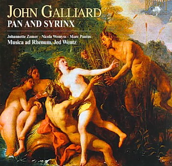 GALLIARD: PAN AND SYRINX; ETC / WENTZ, ZOMER, WEMYSS, PANTUS, ET AL NEW CD