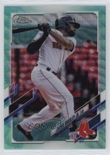 2021 Topps Chrome Aqua Wave Refractor 33/199 Jackie Bradley Jr #161 6ke