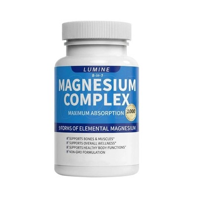 Lumine Magnesium Complex Supplement     Fortschrittliches 8-in-1-Elemental