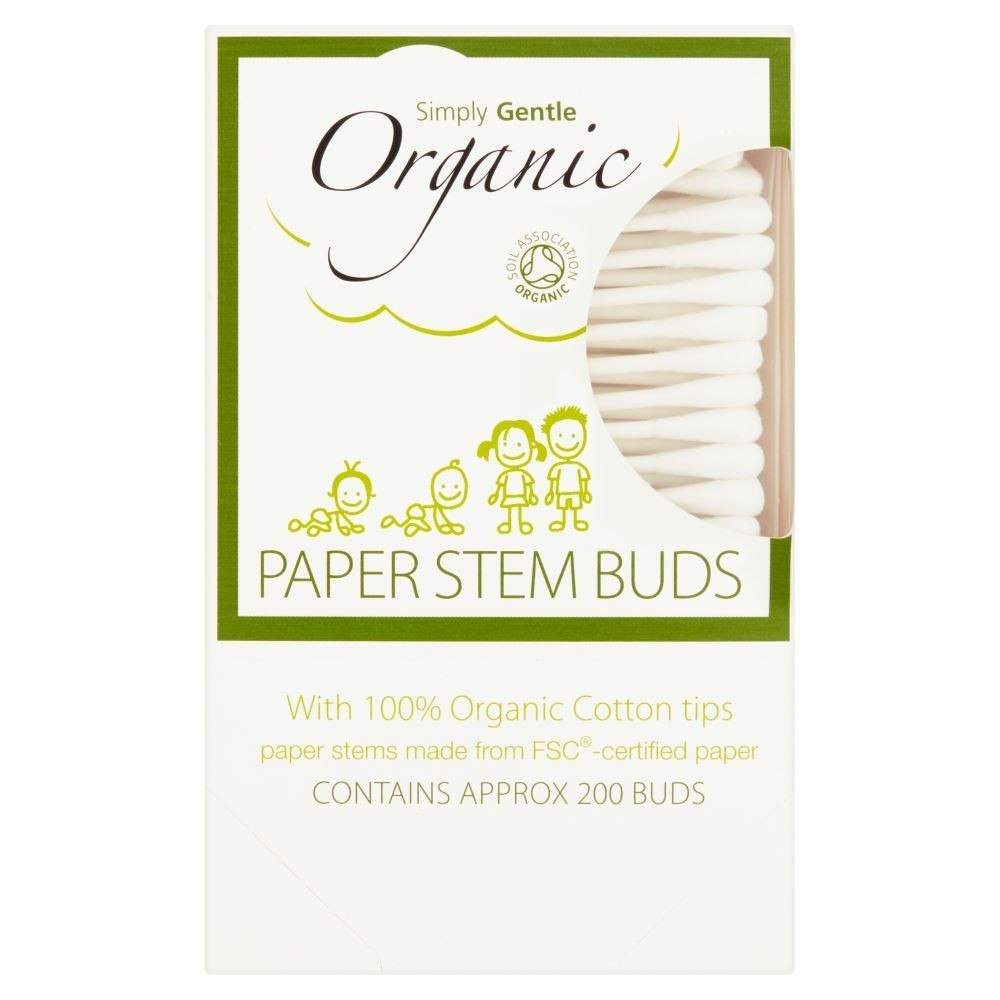 Simply Gentle Organic Cotton Buds - Pack Of 200 - Image 6