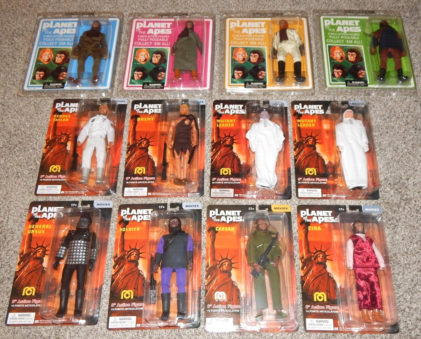 MEGO EMCE TOYS PLANET OF THE APES COLLECTION MOC | eBay
