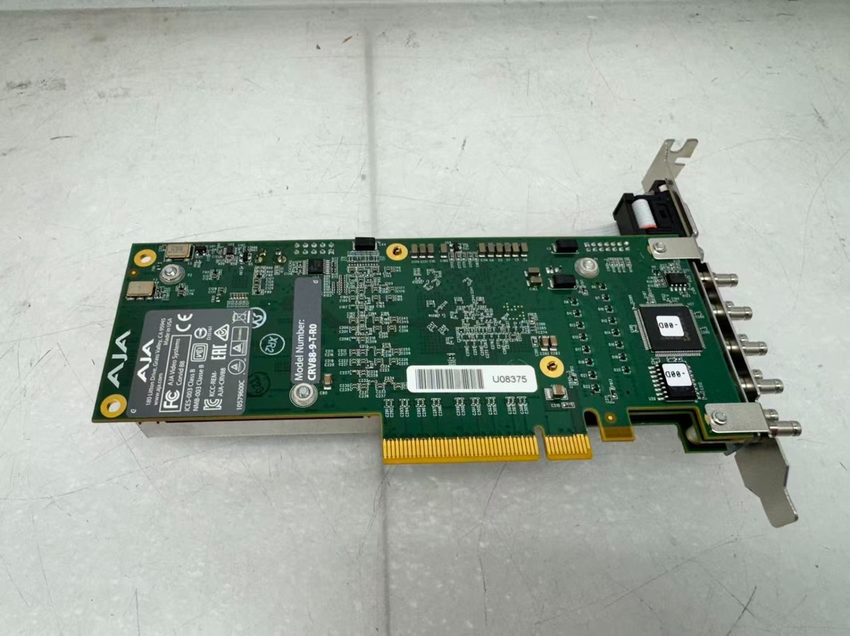 AJA Corvid 88 8-Channel 3G-SDI I/O Card with Fan (Tall Bracket) No