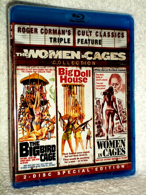 The Women In Cages Collection [1971] (Blu-ray, 2011, 2-Disc) NEW Roger Corman