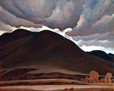 Maynard Dixon: Merging of Spring and Winter 22x30 Archival Quality Art Print