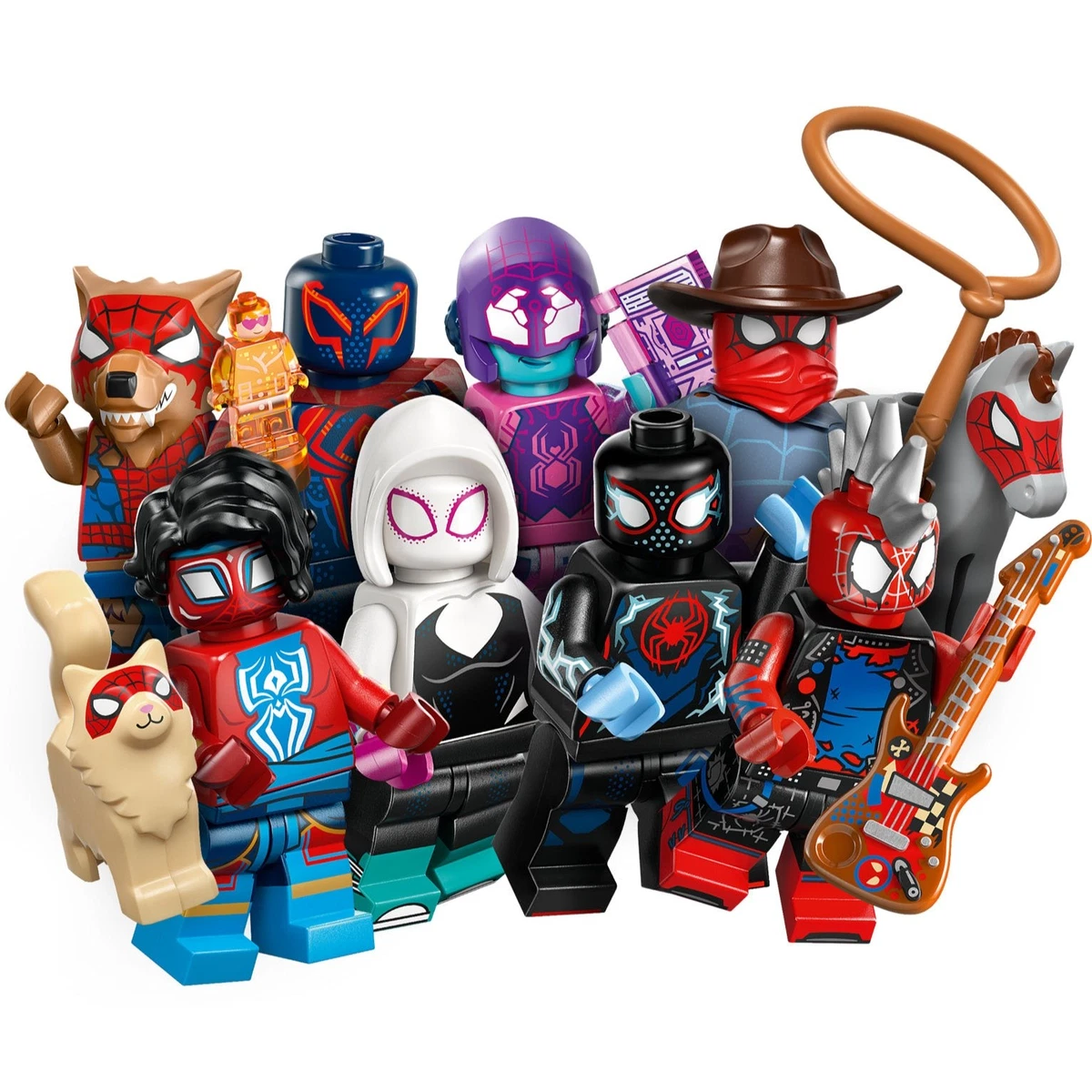 LEGO 71050 Spider-Man: Across the Spider-Verse - Kompletter Satz - UNGEÖFFNETE