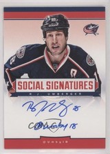 2013-14 Panini Titanium Social Signatures RJ Umberger #SS-RU Auto 0s3