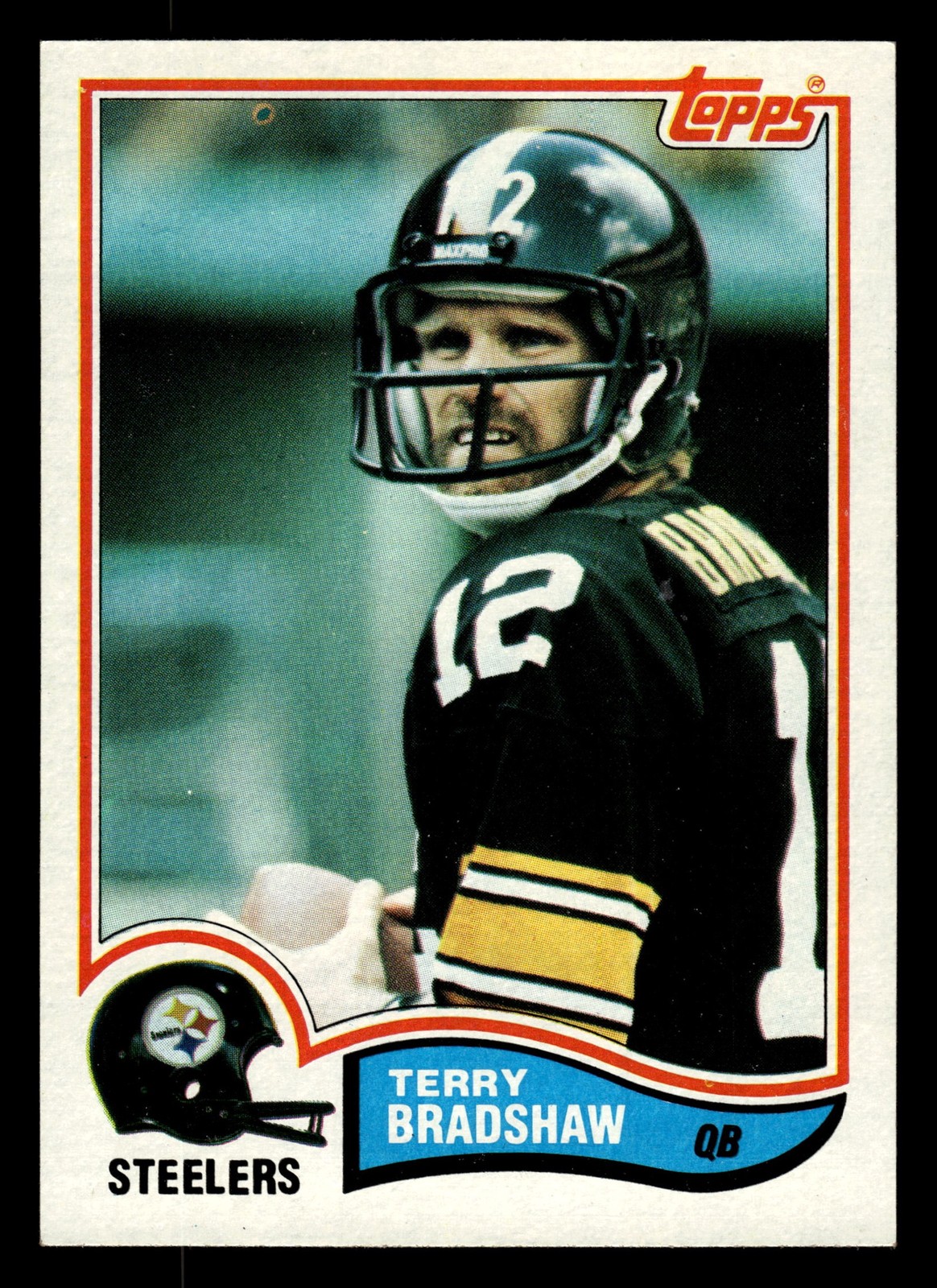 1982 Topps Terry Bradshaw #204 Pittsburgh Steelers HOF HIGH GRADE BEAUTY!