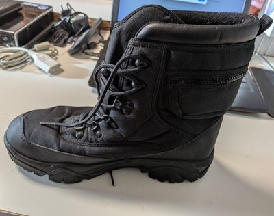 Schuhe Herren Gr. 44 Neuwertig TenTex schwarz warme Halbstiefel