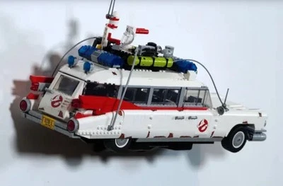 LEGO 10274 ECTO-1 Ghostbusters Wall Mount (3D Printed)