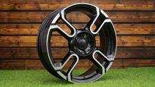 4x R18 4x100 Mini Cooper Style Black Polished Wheels Fits For Cooper Clubman 4x R18 4x100 Mini Cooper Style Black Polished Wheels Fits For Cooper Clubman