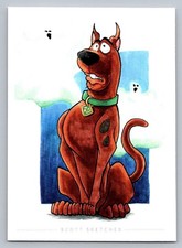 Scooby Doo Sketch Card - Scott Sketches Fan Art Trading Card