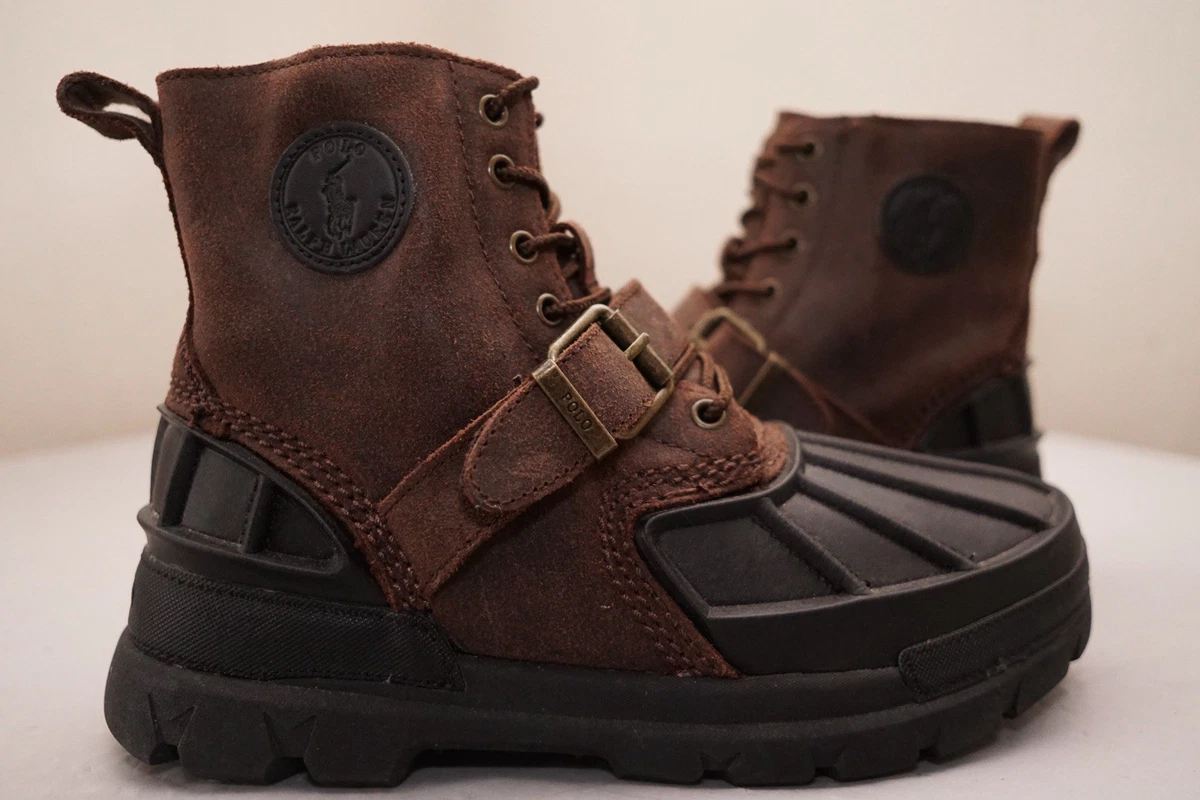 Polo Ralph Lauren Cushioned Biker Boots for Men for sale | eBay