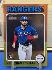 2024 Topps Heritage High Number - Rookies Jonathan Ornelas #421 Chrome /699 (RC)
