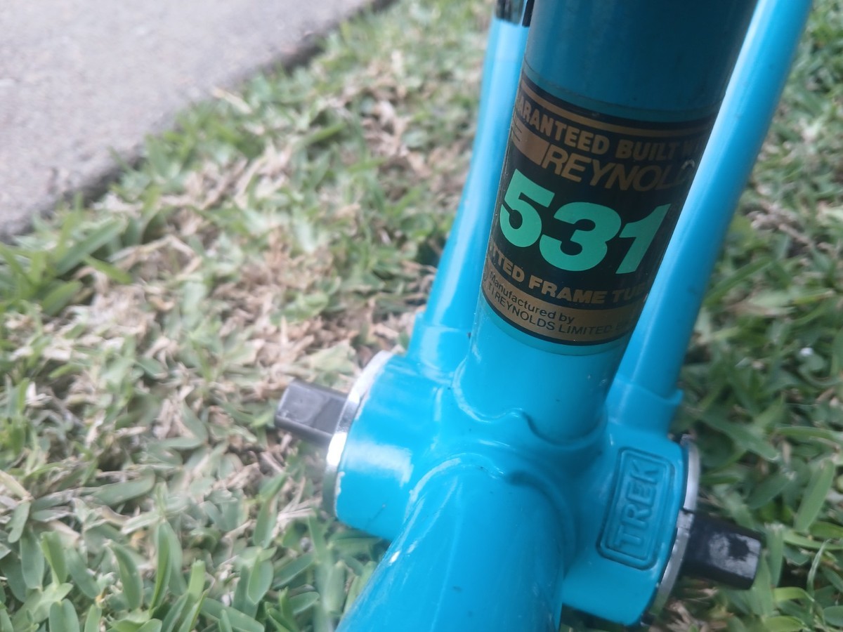 Trek Pro Series frame (and fork extras) Reynolds 531 steel Very - Main Image