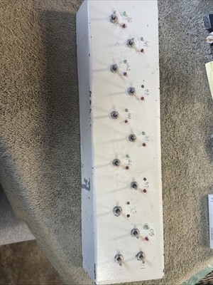 Custom Built G Scale 12 Switch Control Panel