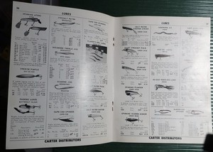 Vintage 1964 Fishing Catalog-Carter Distributors, 53 Pages of Fishing Products